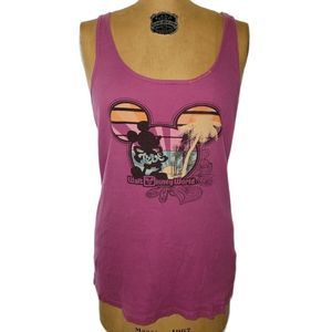 Disney Mickey Mouse Purple Tank Top